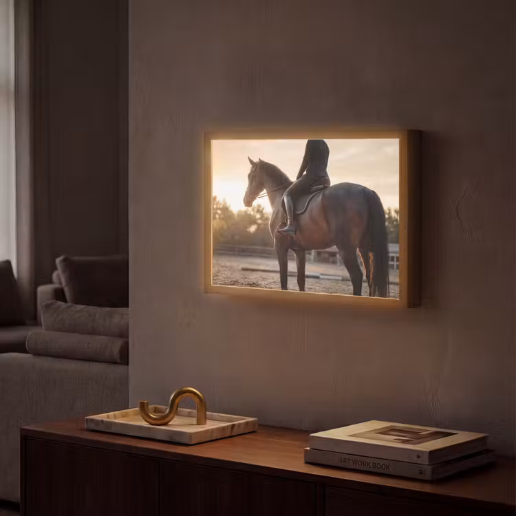 Lightbox - Wandlamp - Harmonie - Ruiter - Zon — 2