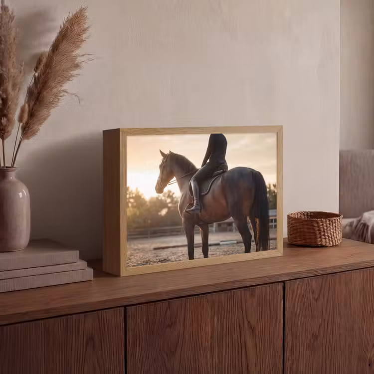 Lightbox - Wandlamp - Harmonie - Ruiter - Zon — 4