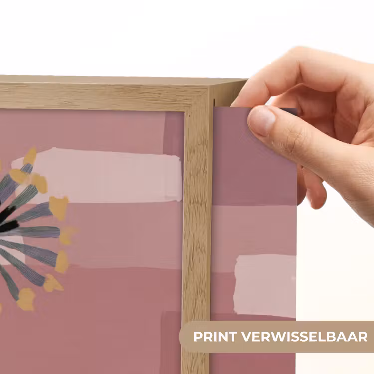 Lightbox - Wandlamp - Illustratie - Bloemen - Vlakken - Abstract — 5