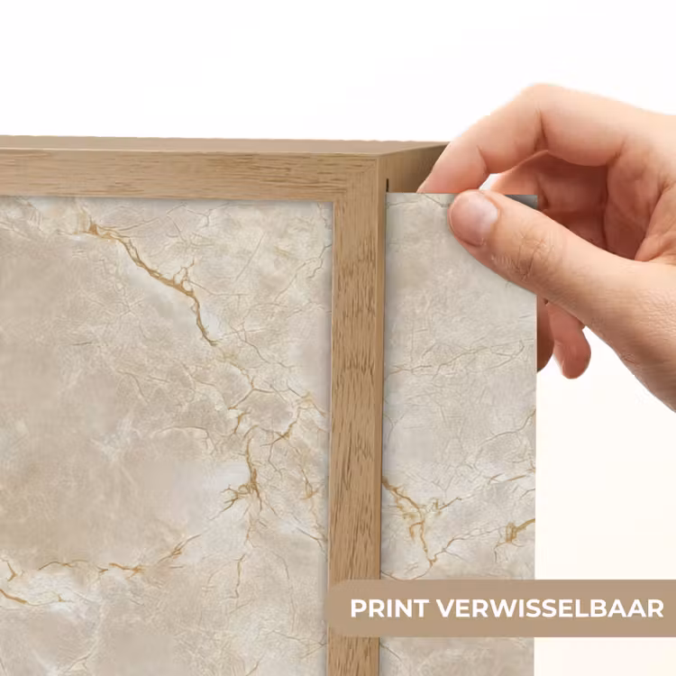 Lightbox - Wandlamp - Lichtbeige - Marmer - Aders — 5