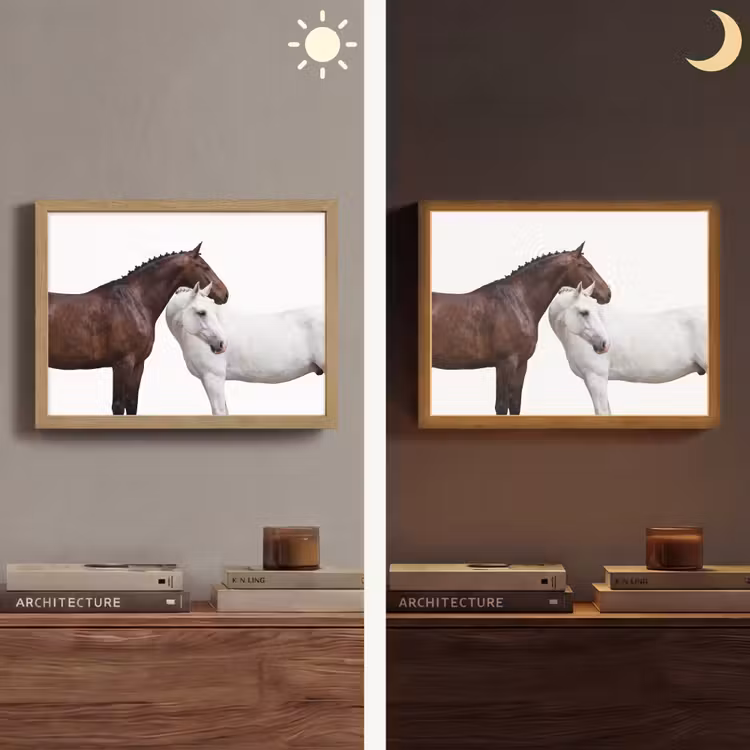 Lightbox - Wandlamp - Paard - Modern - Balans — 6