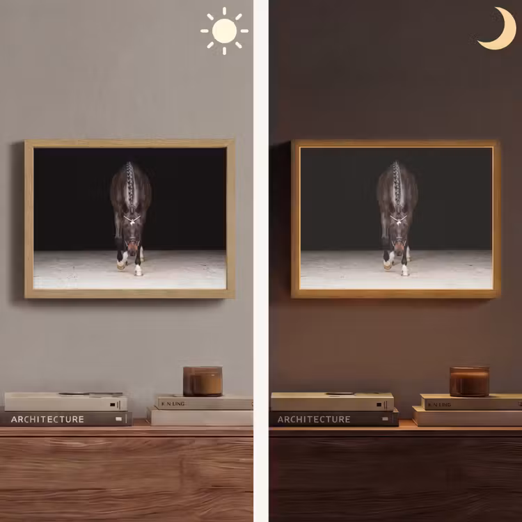 Lightbox - Wandlamp - Paard - Modern - Portret — 6