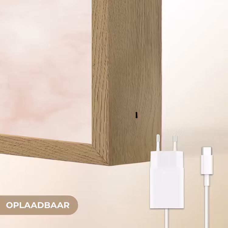 Lightbox - Wandlamp - Roze - Marmer - Crème — 7