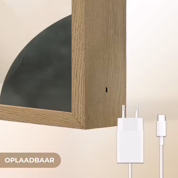 Lightbox - Wandlamp - Vlakken - Abstract - Beige - Cirkels — 7