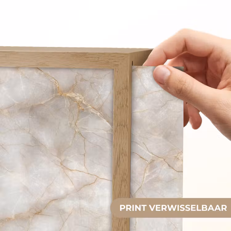 Lightbox - Wandlamp - Zandkleurig - Marmer - Natuursteen — 5
