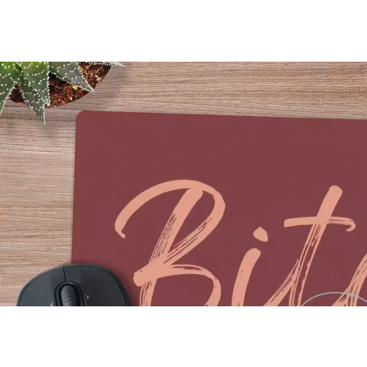 Muismat - Bitch please - Rood - Blauw — 4