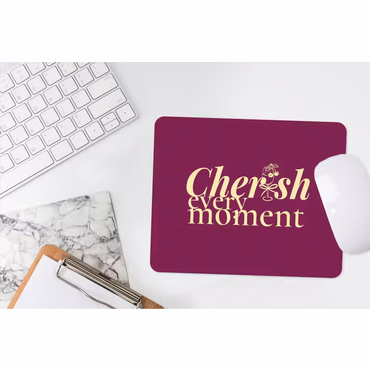 Muismat - Cherish every moment - Cocktailglas - Bordeaux — 2