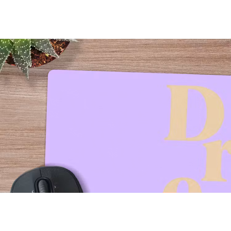 Muismat - Dream - Paars - Typografisch — 4