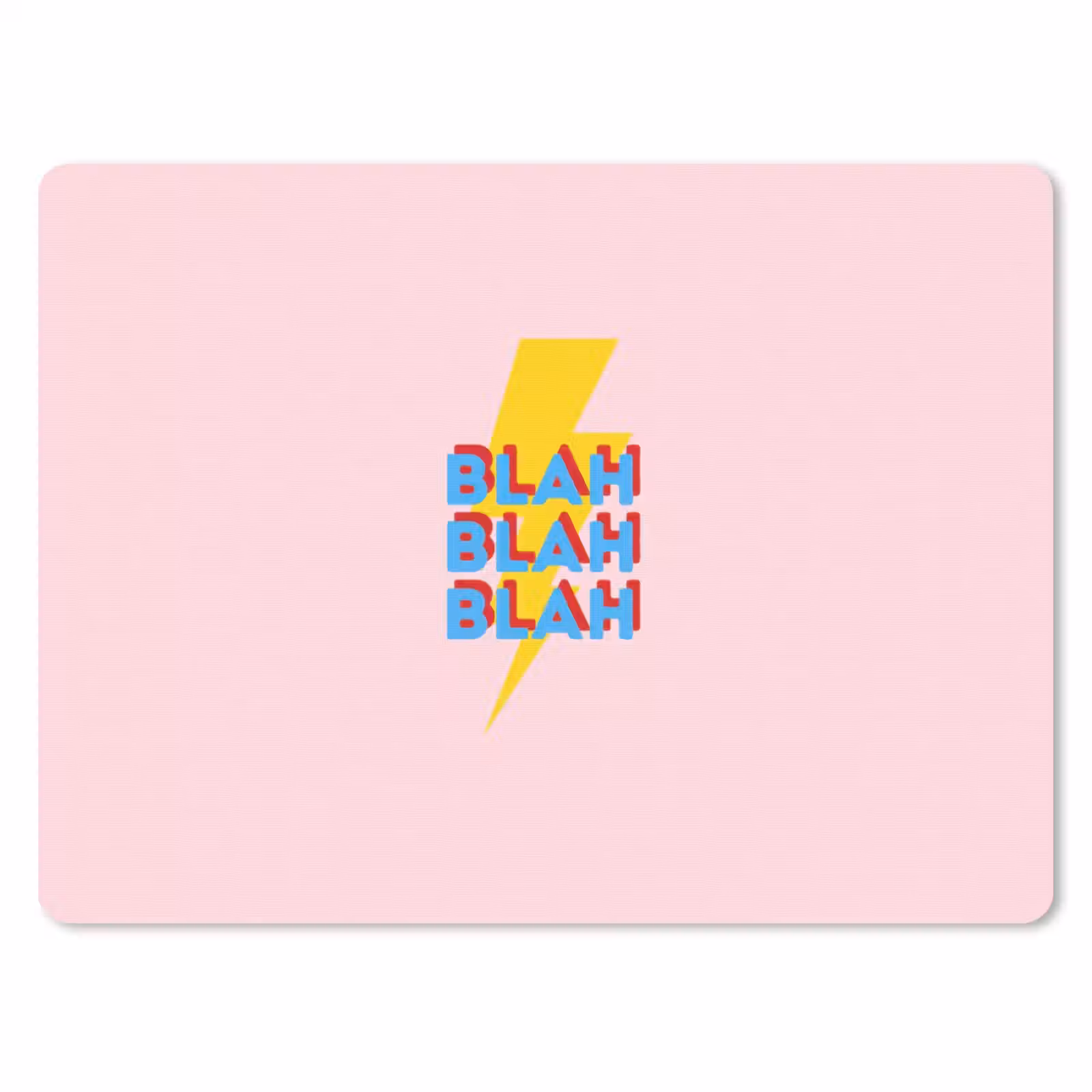Muismat - Blah - Bliksem - Roze — 1