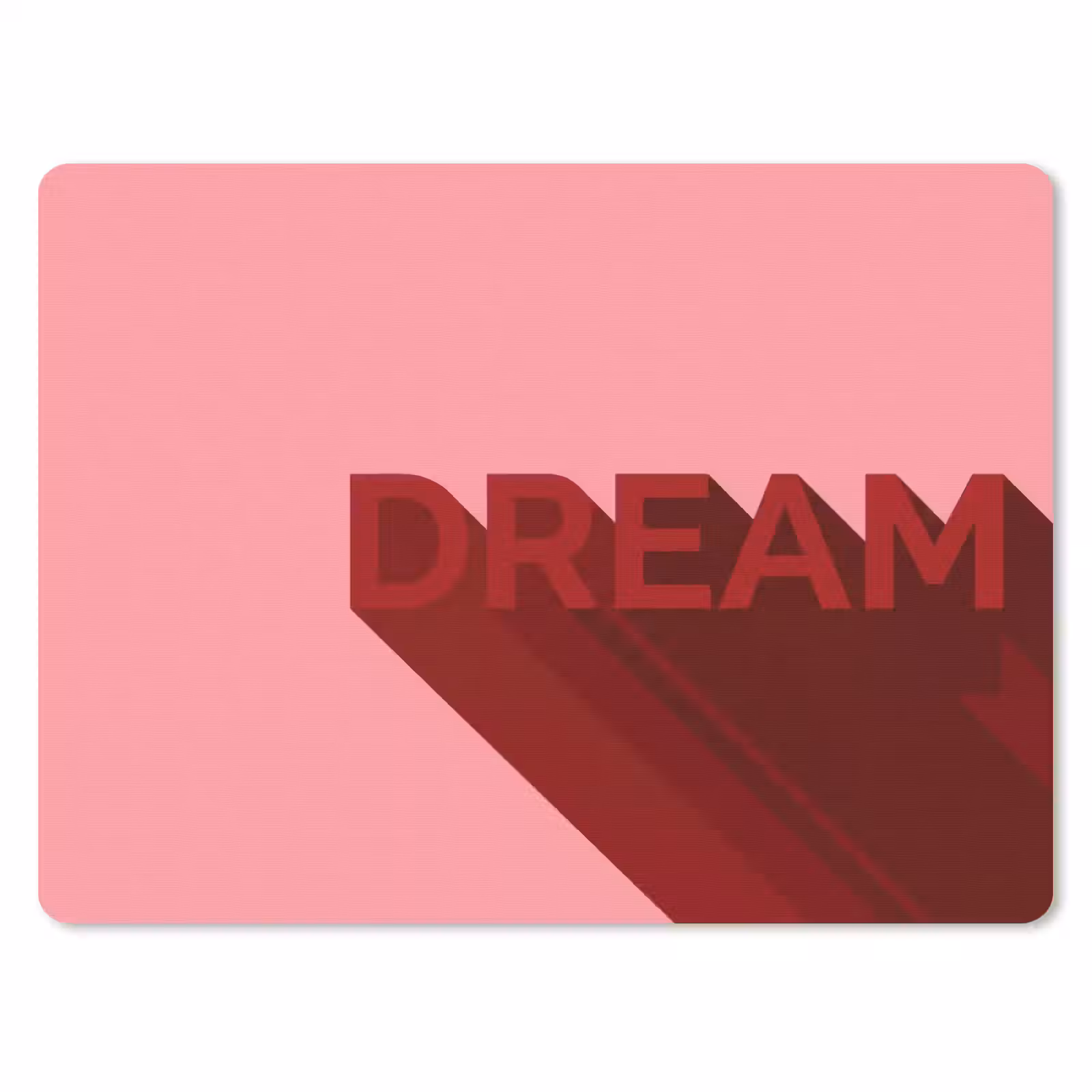 Muismat - Dream - 3D - Rood - Roze — 1