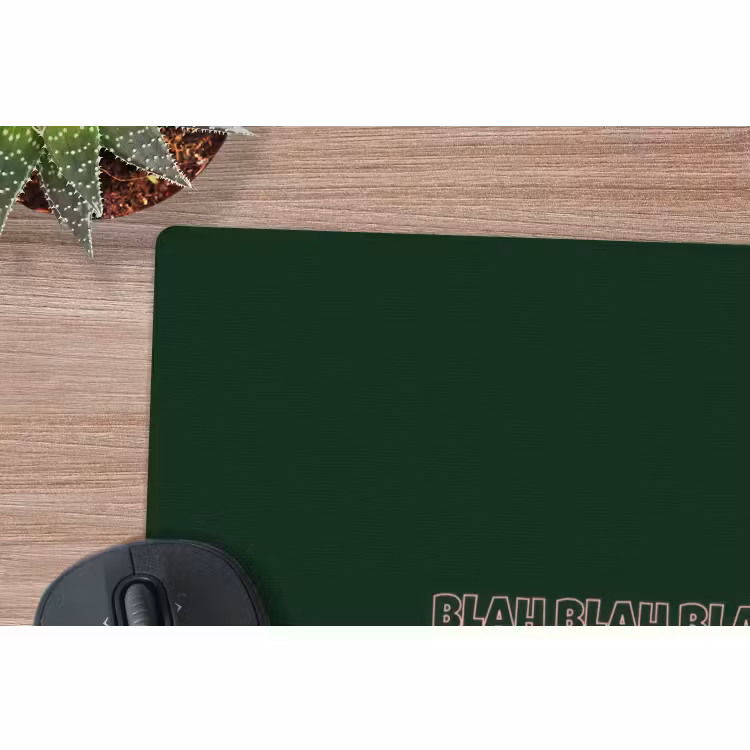 Muismat - BLAH BLAH BLAH - Mond - Groen — 4