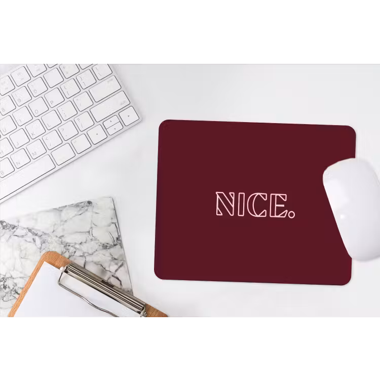 Muismat - Bordeaux - Nice - minimalistisch — 2