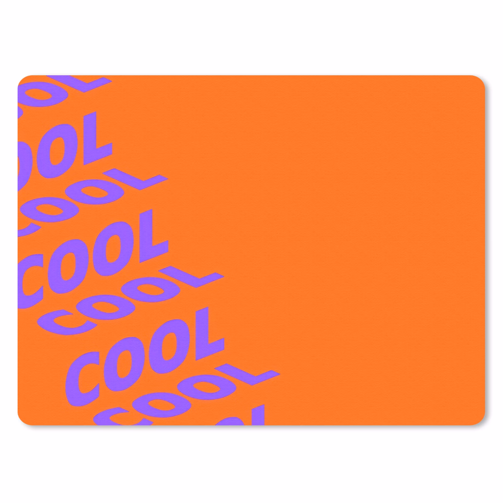 Muismat - Cool - Paars - Oranje — 1