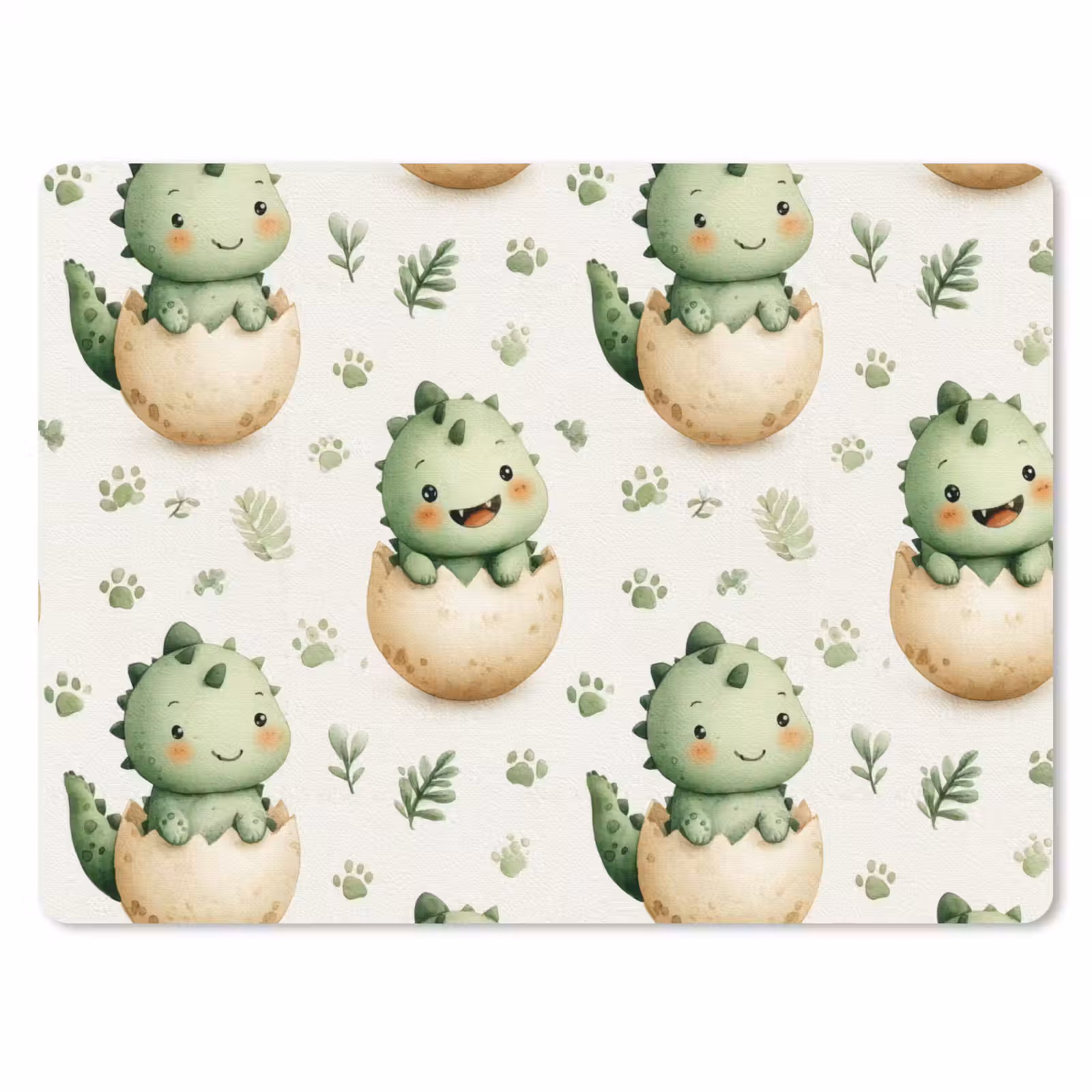 Muismat - Dino - Eieren - Groen — 1