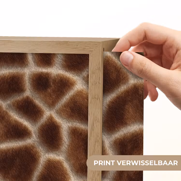 Lightbox - Wandlamp - Giraf - Bruin - Vacht — 5