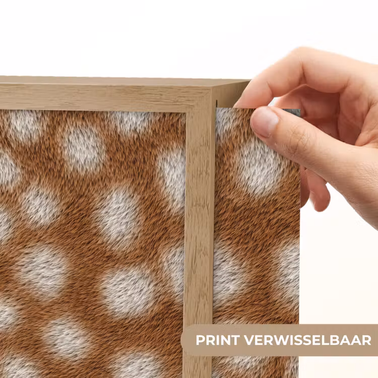 Lightbox - Wandlamp - Hert - Bruin - Vacht — 5