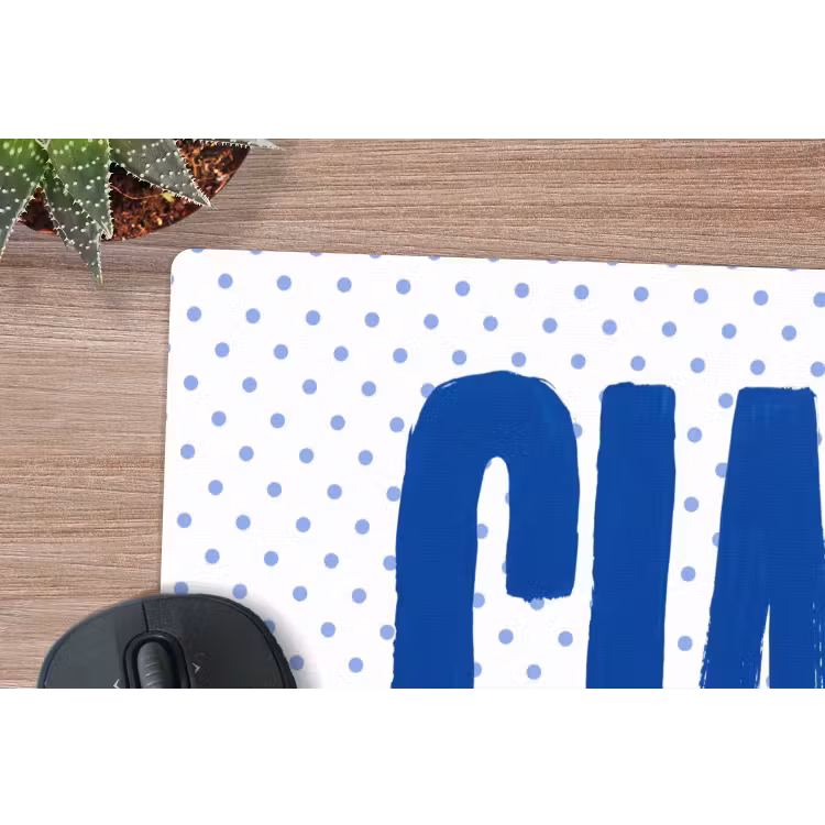 Muismat - Ciao - Blauw - Stippen — 4