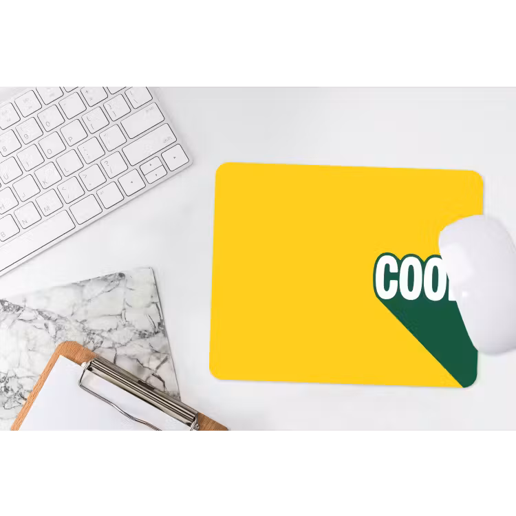 Muismat - Cool - Geel - Groen — 2