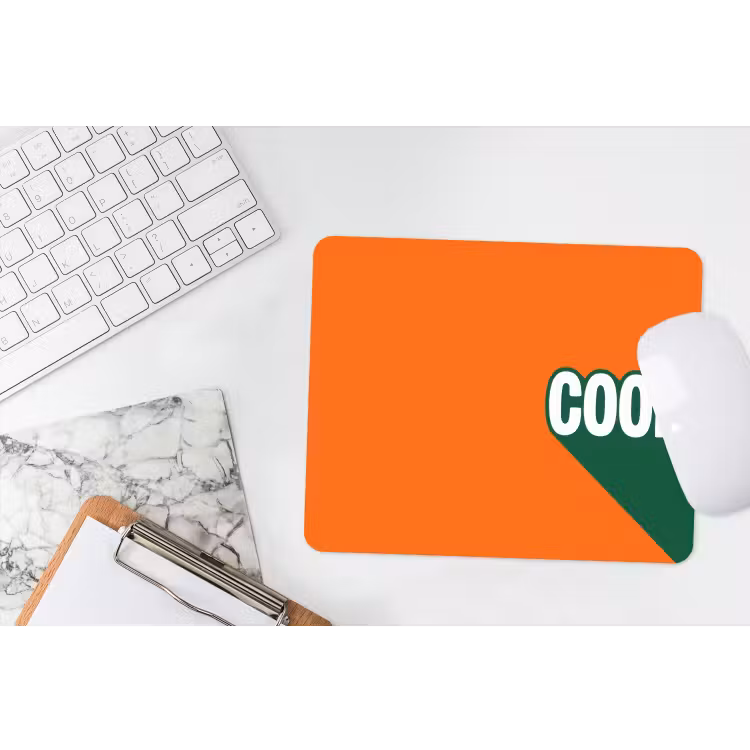 Muismat - Cool - Oranje - Groen — 2