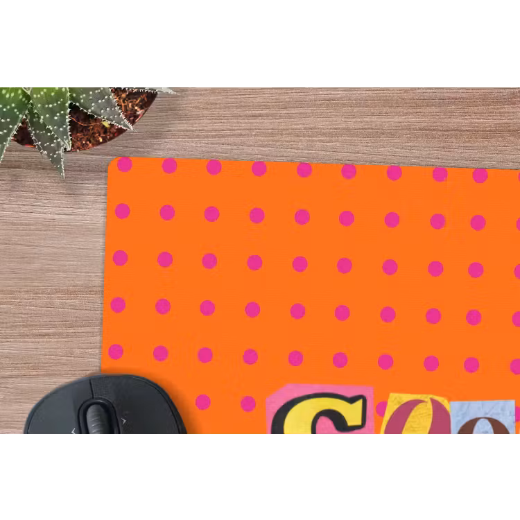 Muismat - Cool - Stippen - Oranje — 4