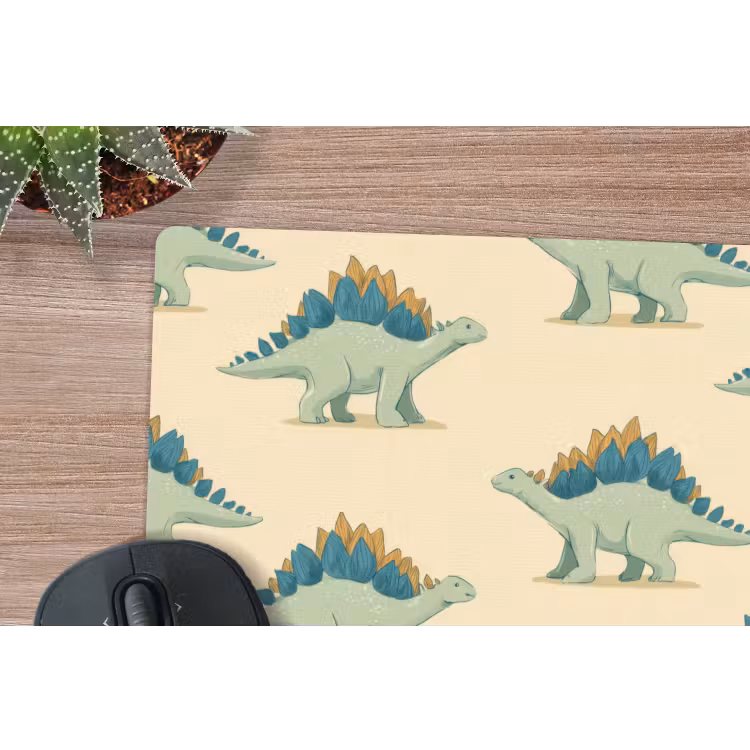Muismat - Dino - Patroon - Groen — 4