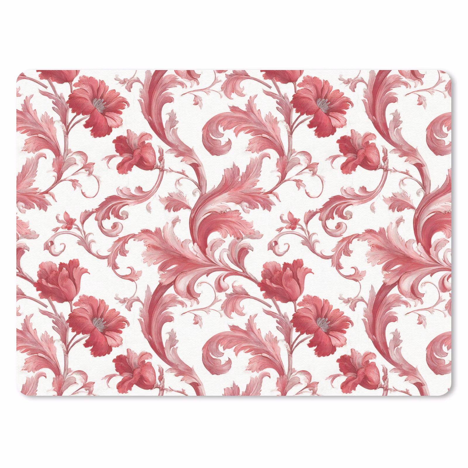 Muismat - Barok - Patroon - Rood — 1