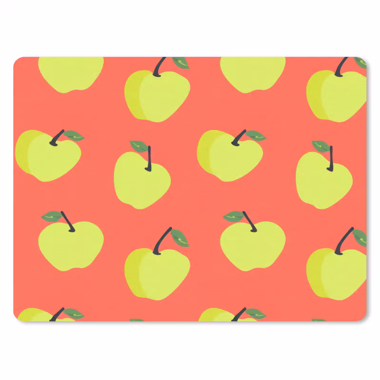 Muismat - Appels - Modern - Groen — 1