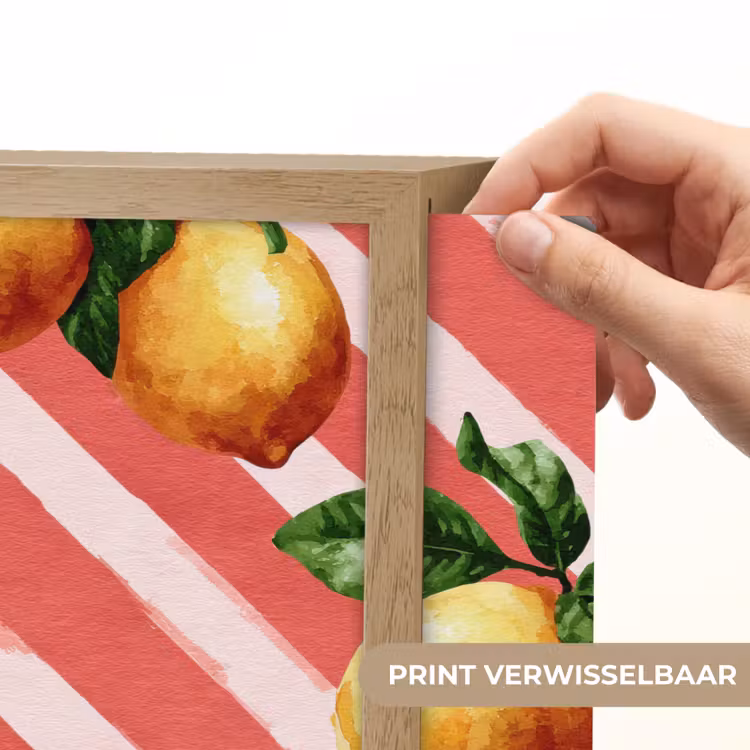 Lightbox - Wandlamp - Citroen - Geïllustreerd - Oranje — 5