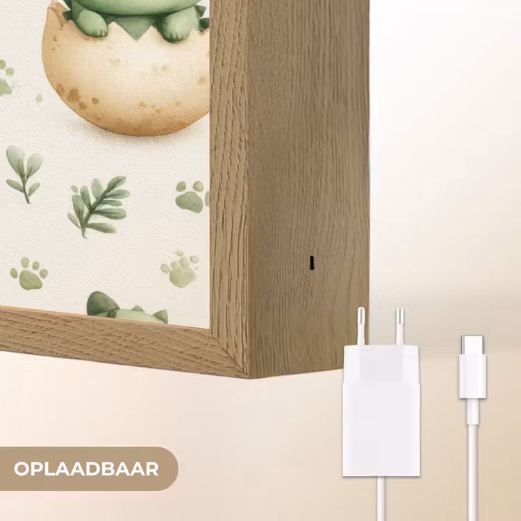 Lightbox - Wandlamp - Dino - Eieren - Groen — 7