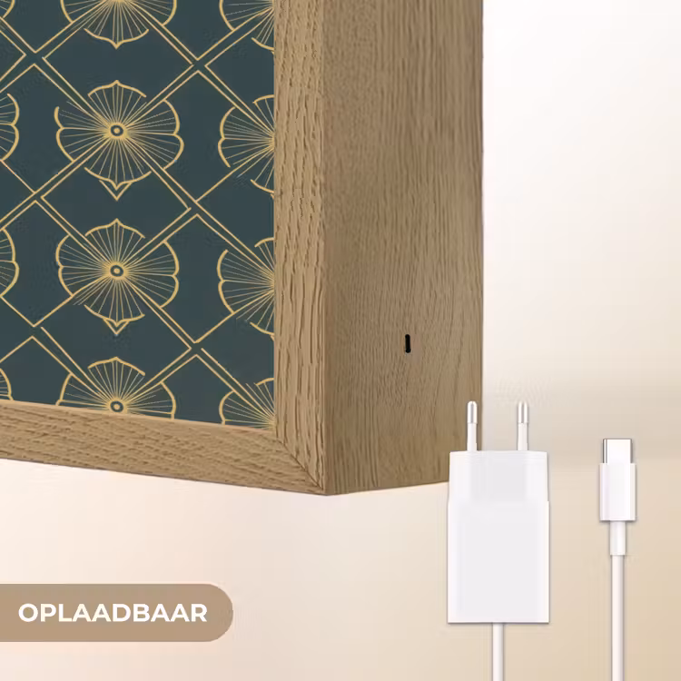 Lightbox - Wandlamp - Geometrisch - Elegant - Groen — 7
