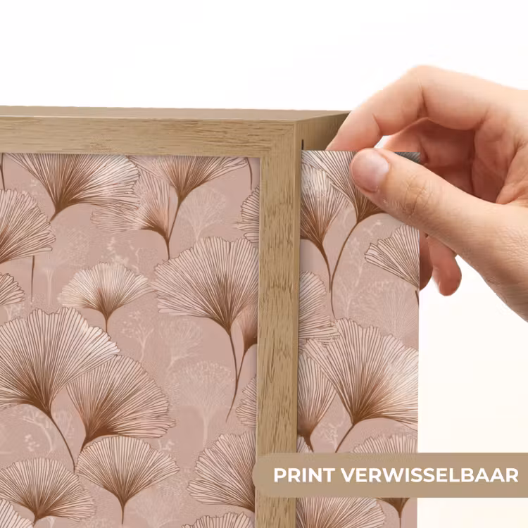 Lightbox - Wandlamp - Ginkgo - Patroon - Roze — 5