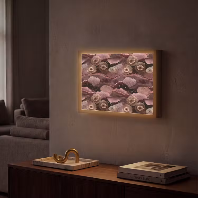 Lightbox - Wandlamp - Koraal - Organisch - Roze — 2