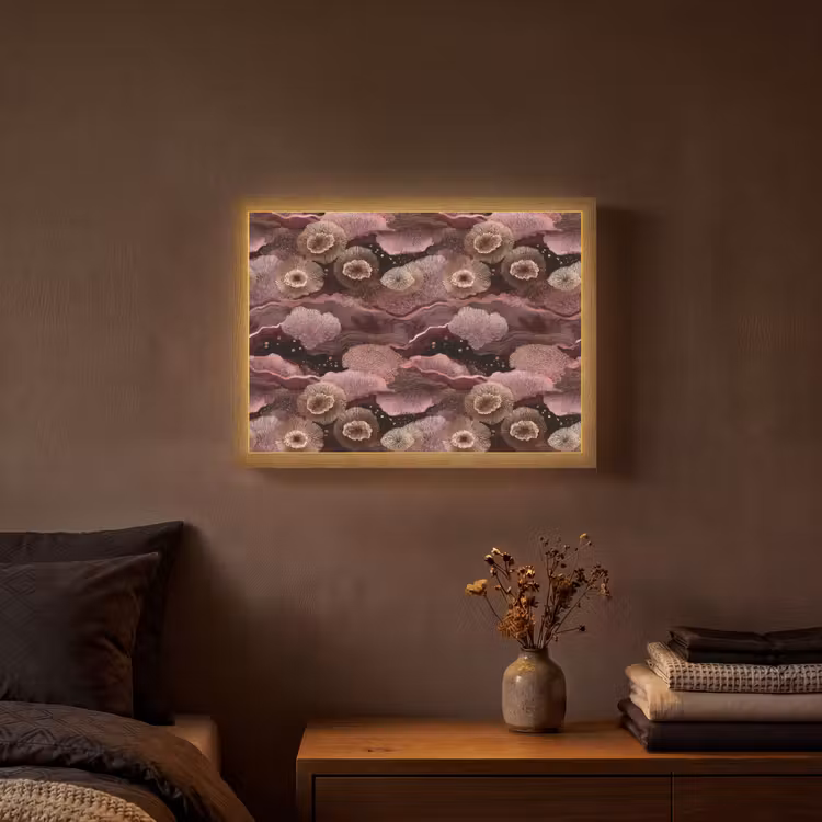 Lightbox - Wandlamp - Koraal - Organisch - Roze — 3