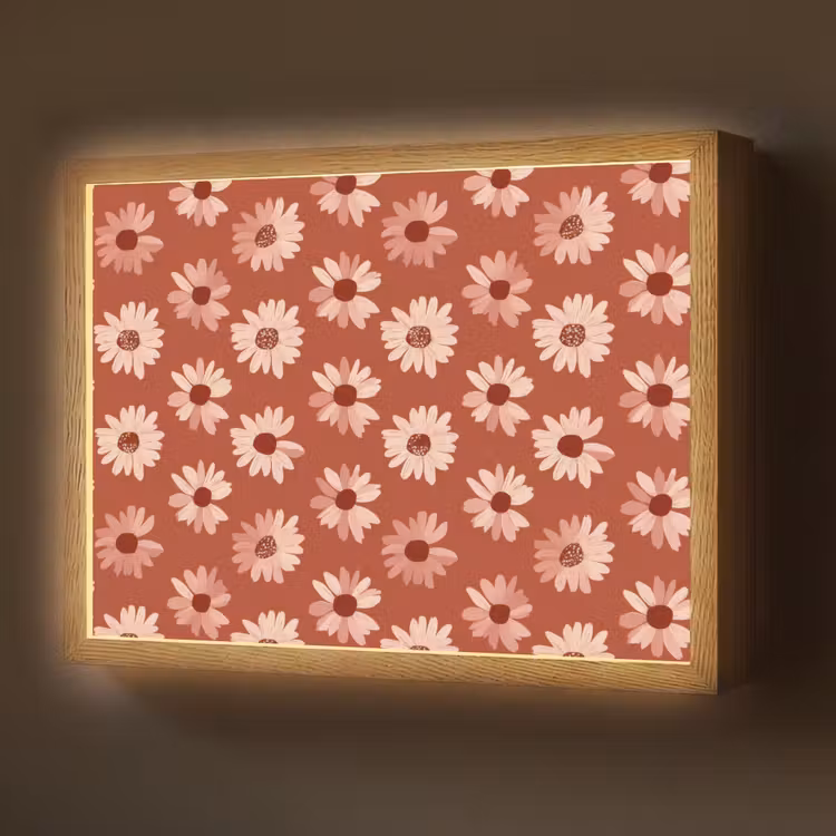 Lightbox - Wandlamp - Madelief - Retro - Terracotta — 1
