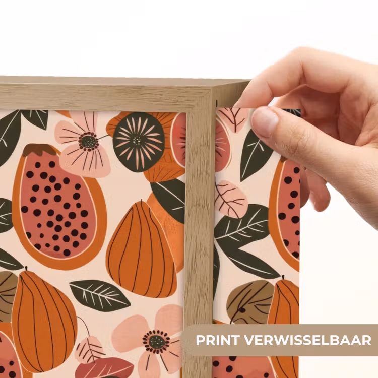 Lightbox - Wandlamp - Papaja - Bloesem - Oranje — 5