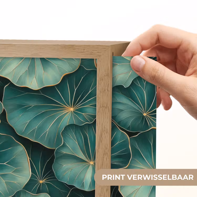 Lightbox - Wandlamp - Patroon - Bladeren - Groen — 5