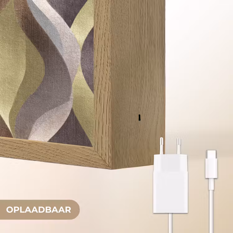 Lightbox - Wandlamp - Retro - Banen - Kleurrijk — 7