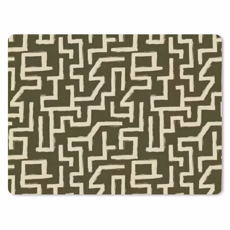 Muismat - Abstract - Lijnen - Groen — 1