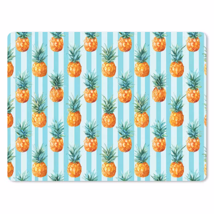 Muismat - Ananas - Strepen - Groen — 1