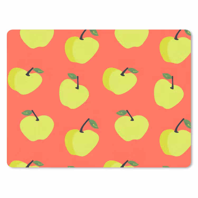 Muismat - Appels - Modern - Groen — 1