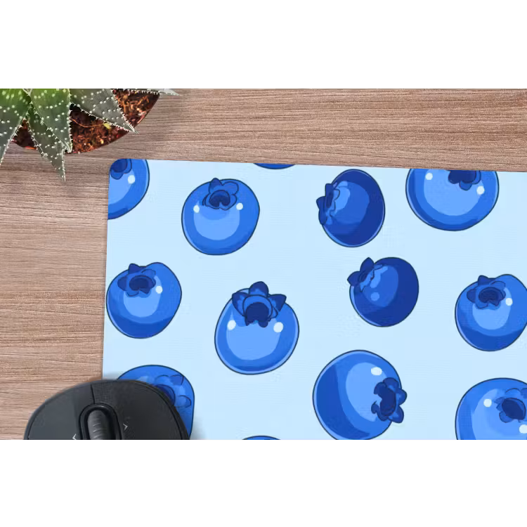 Muismat - Bessen - Modern - Blauw — 4