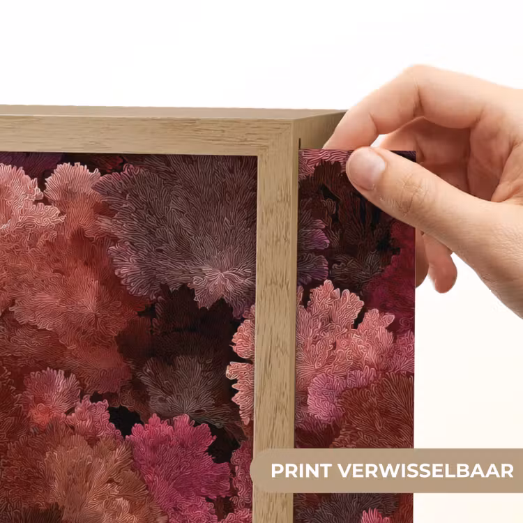 Lightbox - Wandlamp - Koraal - Textuur - Kleurrijk — 5