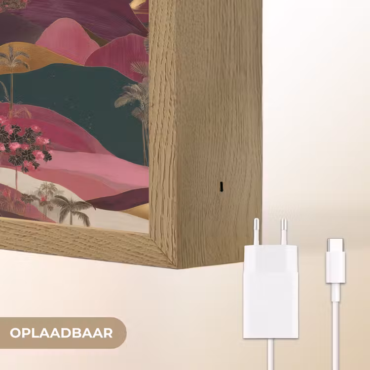 Lightbox - Wandlamp - Magisch - Palmbomen - Goud — 7