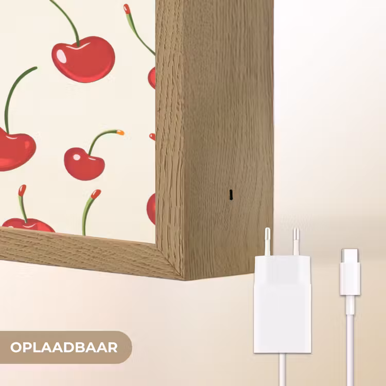 Lightbox - Wandlamp - Kersen - Minimalistisch - Rood — 7