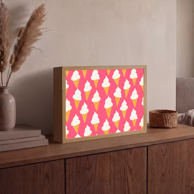 Lightbox - Wandlamp - Softijs - Horentje - Roze — 4
