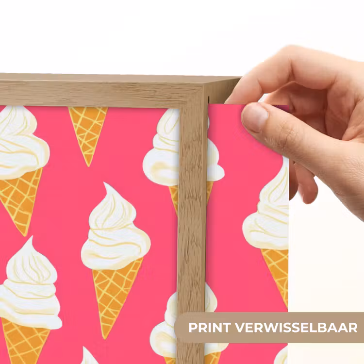 Lightbox - Wandlamp - Softijs - Horentje - Roze — 5