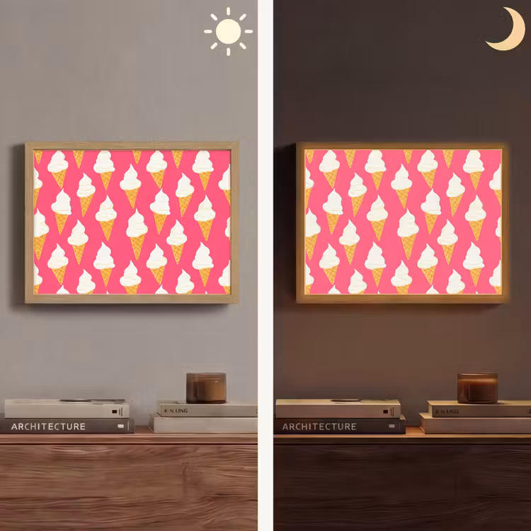 Lightbox - Wandlamp - Softijs - Horentje - Roze — 6