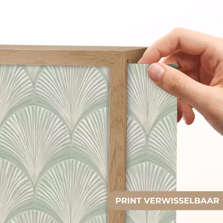 Lightbox - Wandlamp - Waaiers - Patroon - Groen — 5
