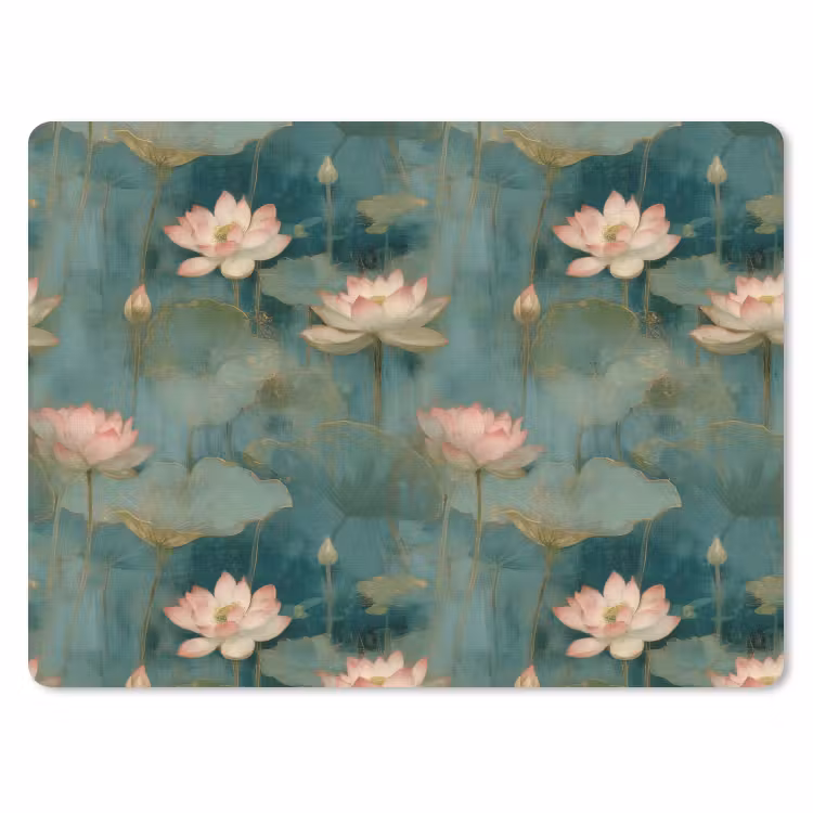 Muismat - Botanisch - Bloemen - Roze — 1