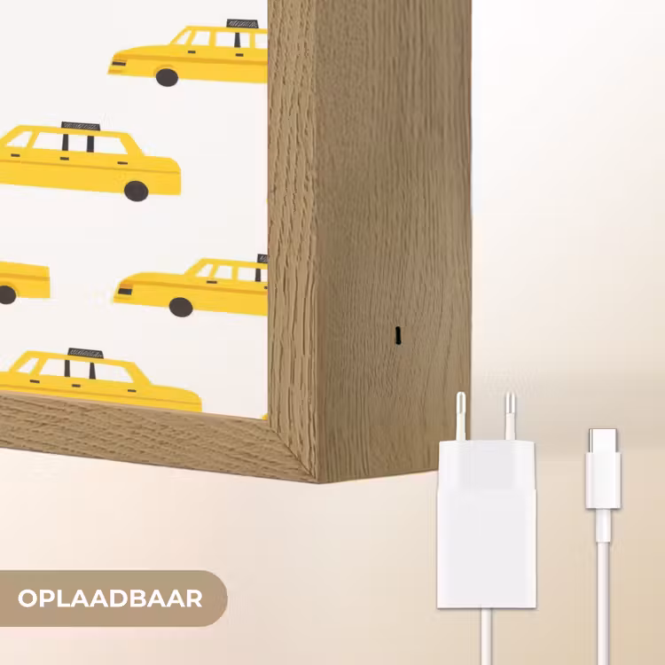 Lightbox - Wandlamp - Taxi - Iconisch - Geel — 7